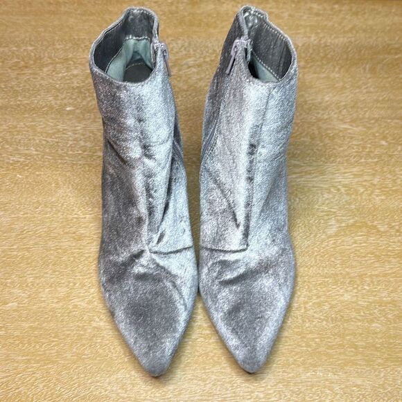 Steve Madden Stable Velvet Booties - Picture 3 of 9